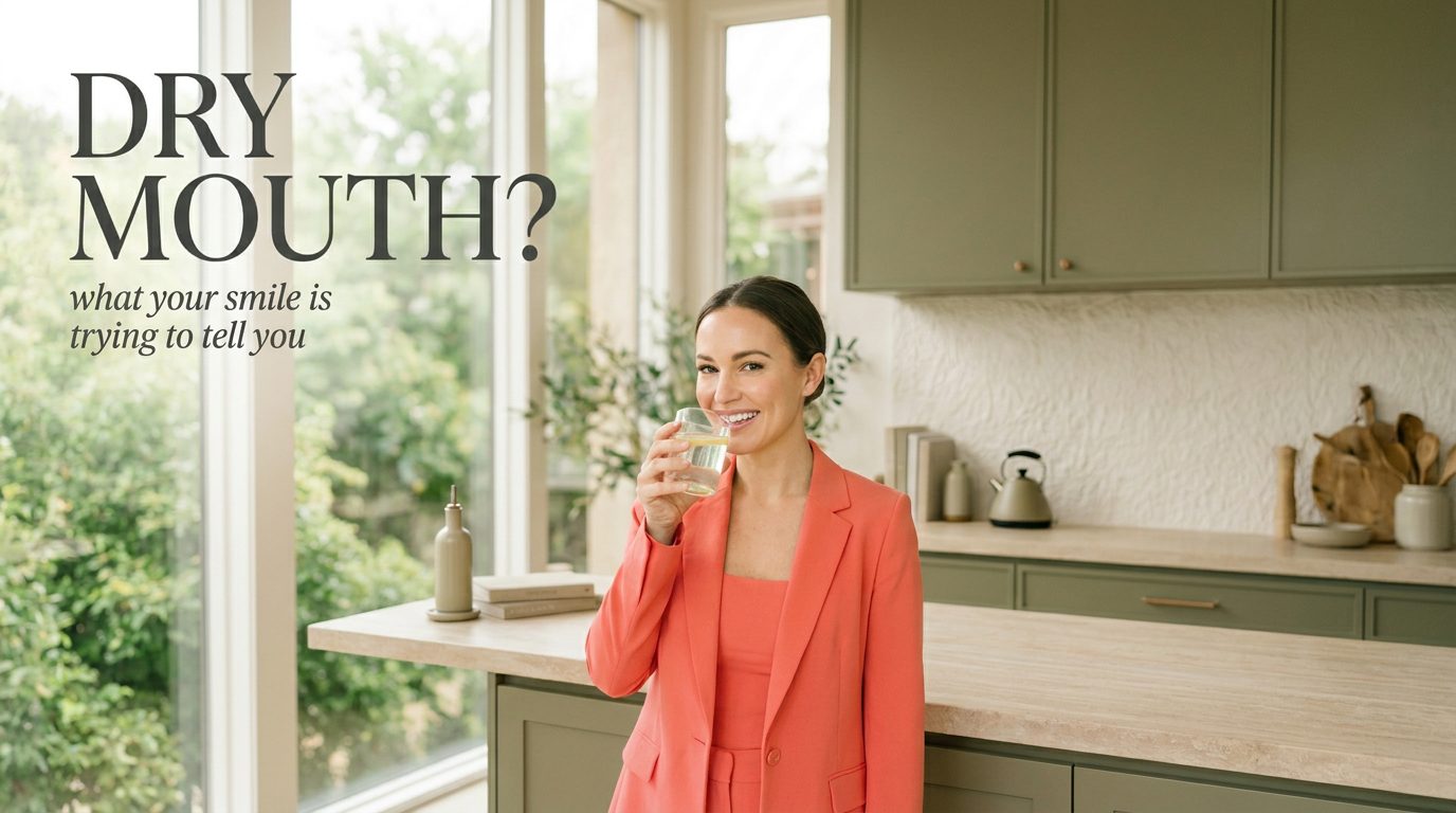 Why your mouth feels dry every morning right now