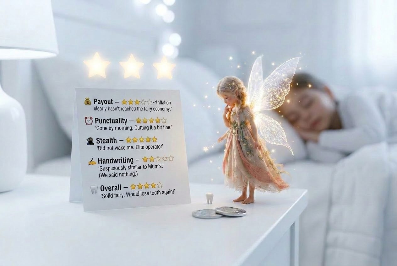 Is My Tooth Fairy Any Good? A Six-Year-Old's Very Serious Question