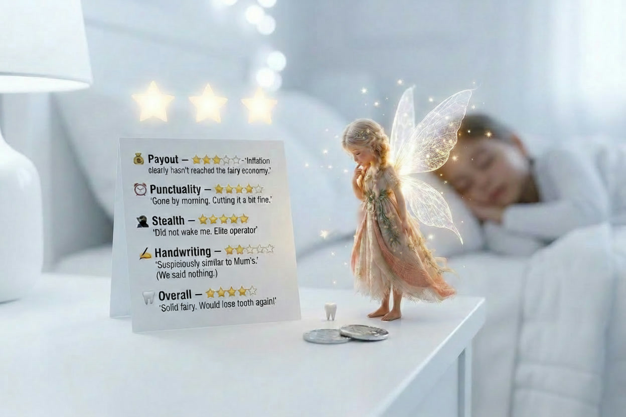 Is My Tooth Fairy Any Good? A Six-Year-Old's Very Serious Question